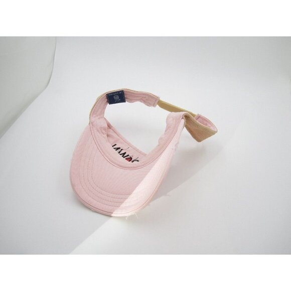 Hunker Down Hurricane Embroidered Adjustable Sun Visor Hat (A) - Picture 5 of 6